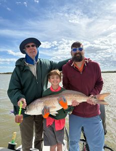 3 anglers fishing in TX