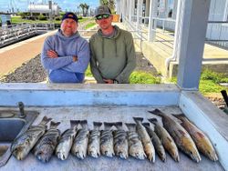 A Great day Of Fishing in Galveston Bay!