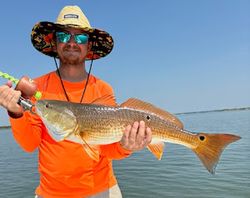 Redfish caught while fishing in TX