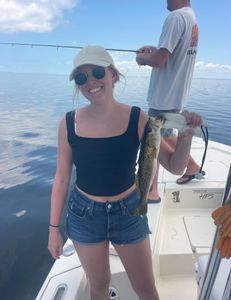 Spotted weakfish caught at Holmes Beach