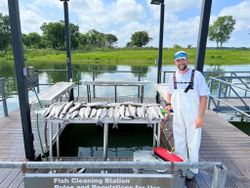 Fishing for Large Striped Bass in Oklahoma
