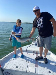 Bass Fishing from Lake Texoma