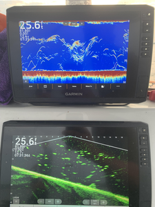 Reading the water with sonar - key to successful deep sea jigging and trolling.