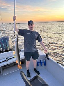 Angler fishing at Madill