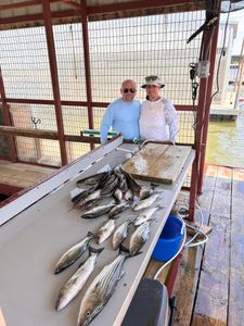 Striped bass caught during fishing trip in OK