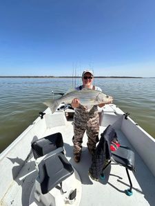 Striped bass fishing in OK