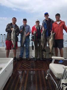 4 huge fish caught while fishing in NY