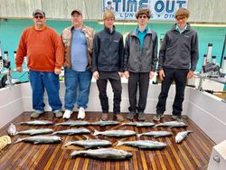 6 people fishing in New York