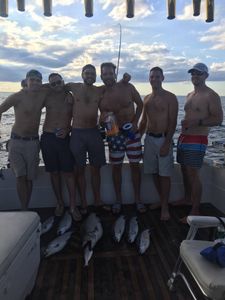 6 people fishing at Burt