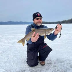 Fishing at the beautiful Lake George