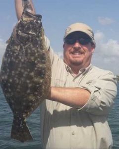 Southern Flounder fish caught in FL
