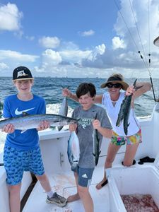 King Mackerel caught while fishing in Panama City Beach
