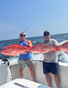 Two people fishing in FL