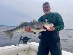 Trophy Striped Bass - Raritan Bay 