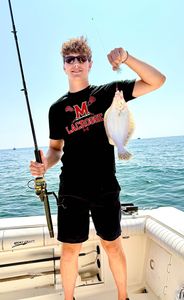 A person fishing in New Jersey