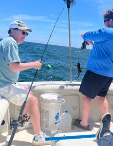 Angler fishing in New Jersey