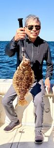 Southern Flounder caught while fishing in NJ