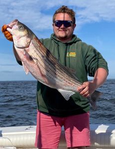 Striped bass fishing in NJ