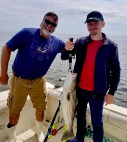 Striped bass caught in NJ