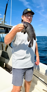 A person fishing in New Jersey