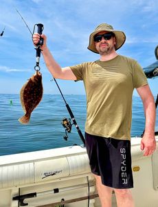 Summer Flounder caught while fishing in NJ