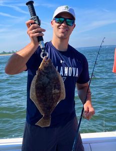 Summer Flounder caught while fishing in NJ