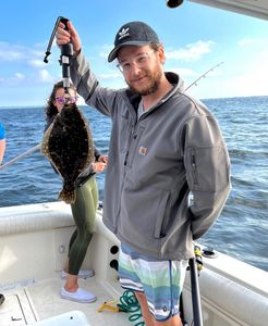 Summer Flounder fish caught at Port Monmouth Road