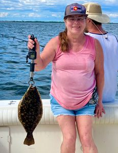 Summer Flounder caught fishing at Port Monmouth Road