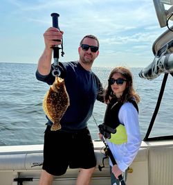 Summer Flounder caught while fishing in NJ
