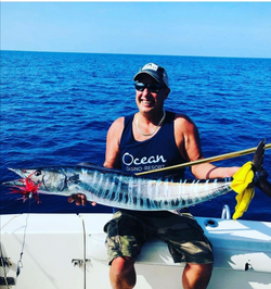 Angler with a 35-inch catch in Puerto Plata