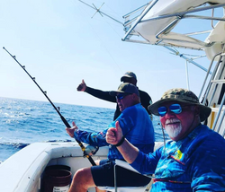 Two people fishing in Puerto Plata