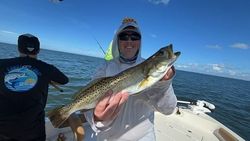 Trophy Trout catch in Cape Coral waters! 