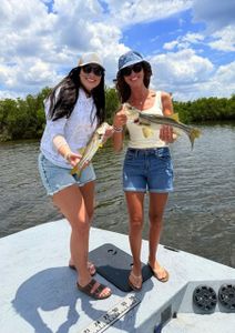 Two snook caught fishing in Punta Gorda FL waters