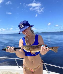 A person fishing in Punta Gorda