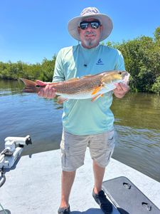 Redfish caught while fishing in Punta Gorda FL