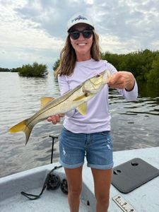 Snook caught while fishing in Punta Gorda FL