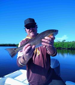 Redfish caught while fishing in Punta Gorda