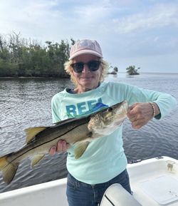 Snook fish caught while fishing in FL