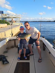 Proud young angler with a solid Yellowtail!