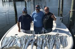 Reeling in the big one on Hatteras seas