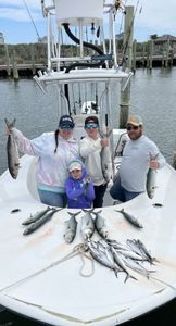 2 people fishing in North Carolina