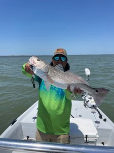 Redfish caught while fishing in Corpus Christi