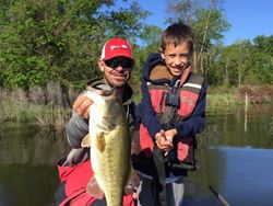 Largemouth Bass in Lake Fork