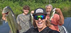 Guided bass fishing with Lake Fork experts