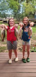 White Crappie Run in Lake Fork