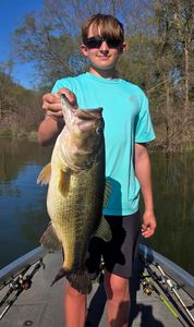 Florida Bass caught while fishing in TX