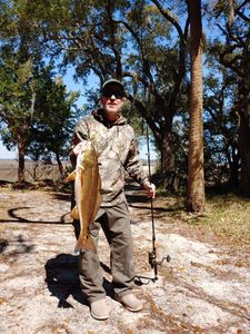 Fishing in SC with a big 24-inch fish
