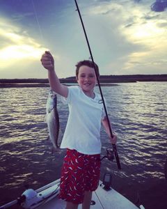 Caught Sea Trout in Beaufort, SC