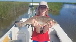 A lone angler fishing in Ridgeland