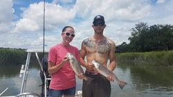 Two anglers fishing in SC